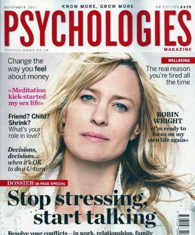 New Leaf Coaching Featured in Psychologies Magazine November issue