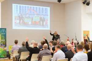 Becky Wright speaking Mental Health Construction Conference Somerset